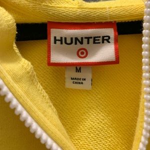 Bright yellow Hunter one piece
